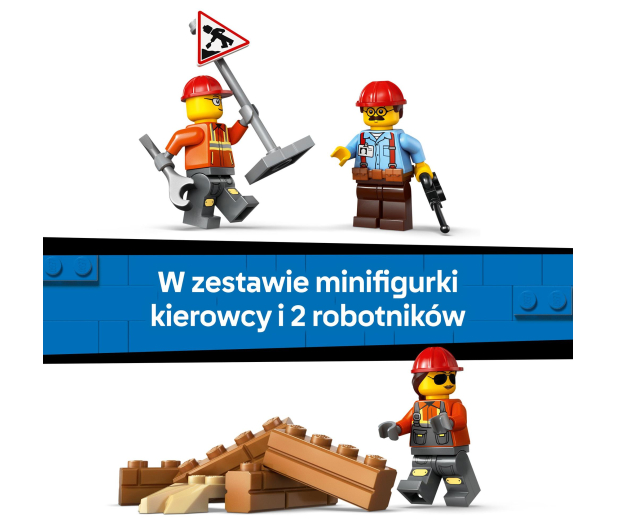 LEGO City 60466 Żółty buldożer z ładowarką - 1331643 - zdjęcie 8